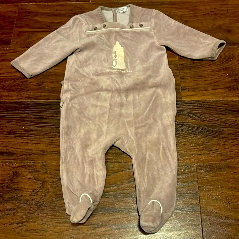 Okaidi obaïbi baby footie 6 months